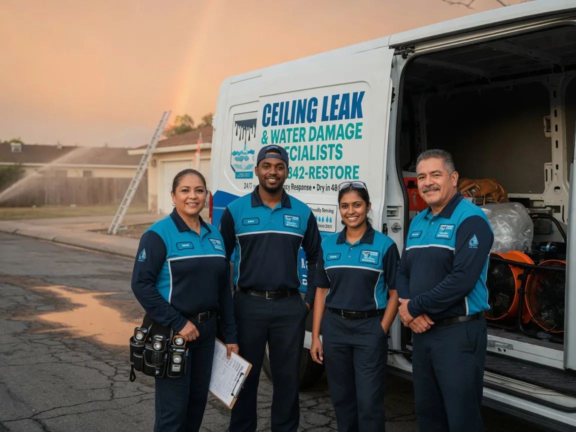 Ceiling Leak Cleanup company in Walnut Grove, MN